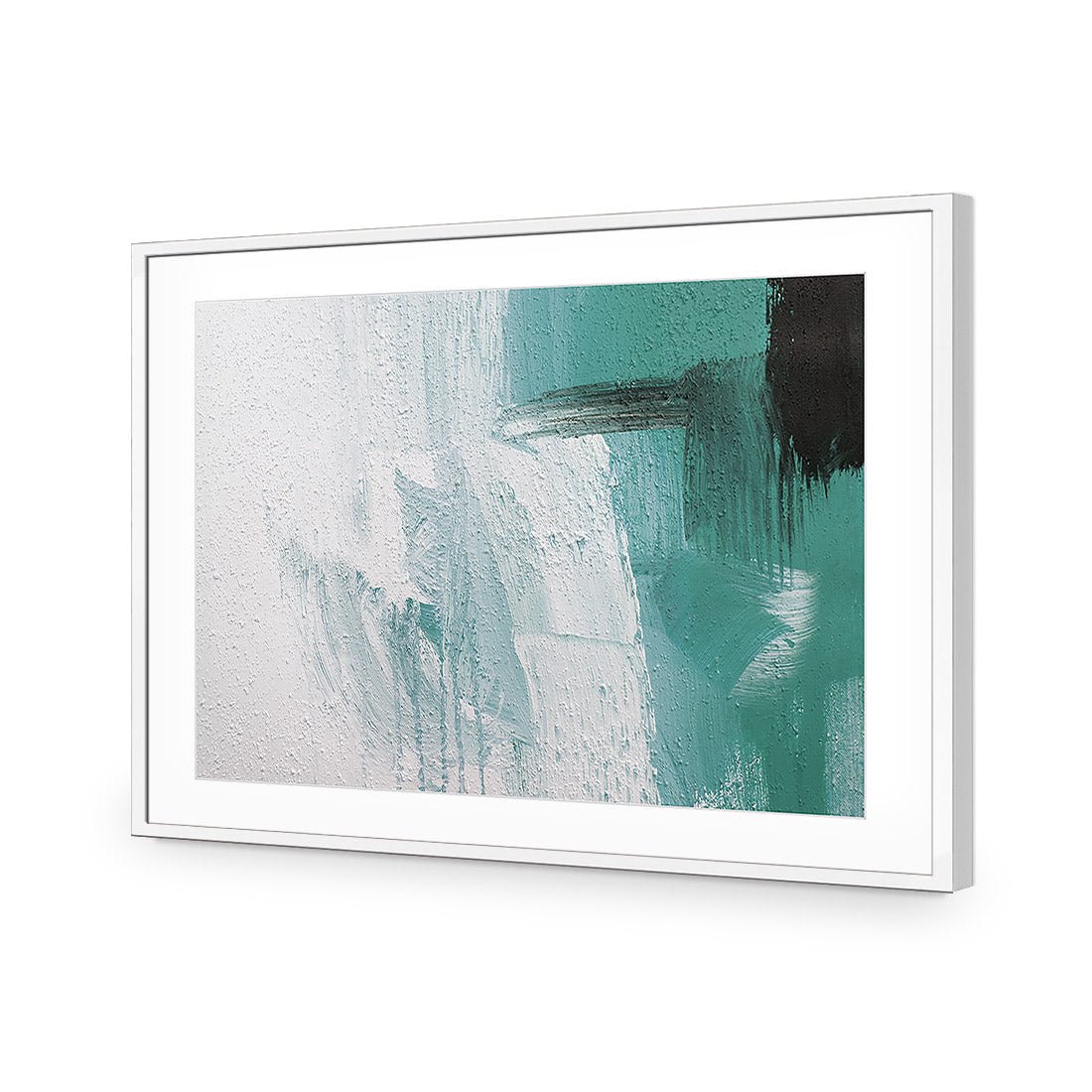 Nowhere to Run, Teal - Wall Art Designs - 1559_CR_H WAD_AP - 030 - MAT_45x30_S - 2538 - WHT