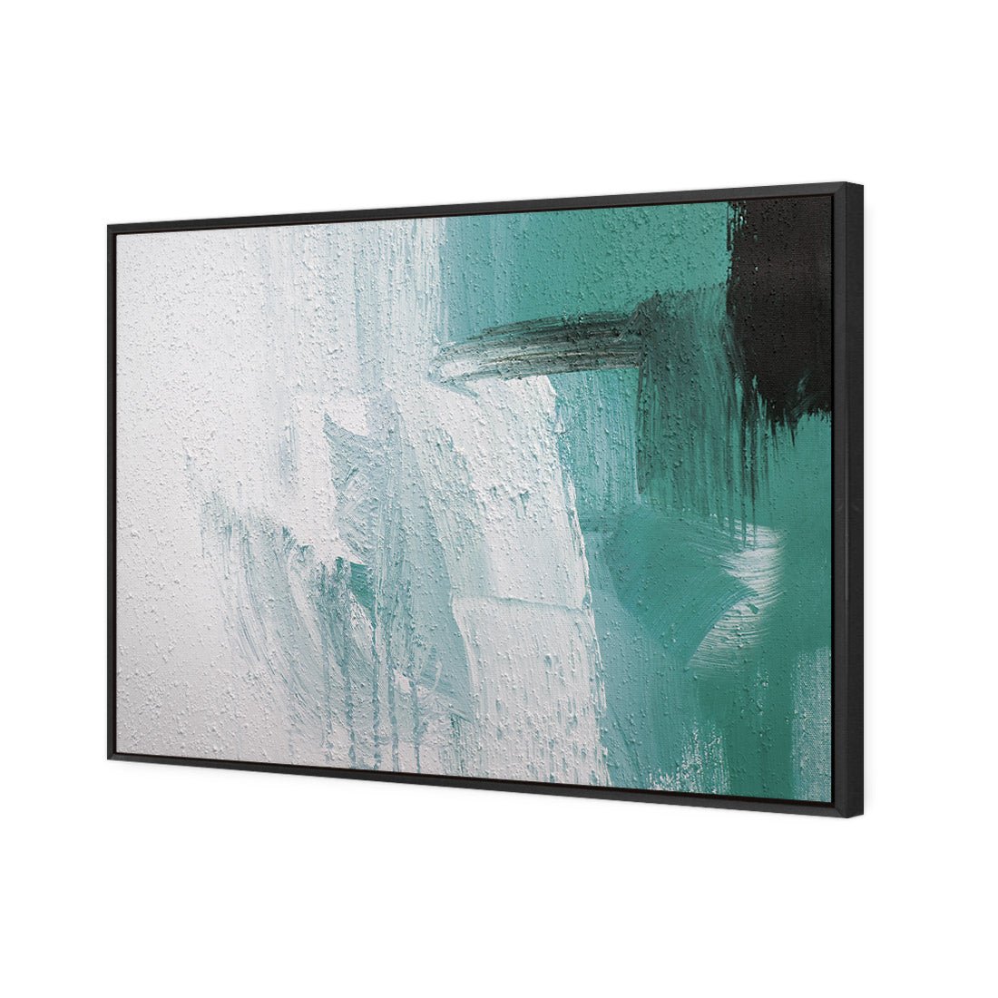 Nowhere to Run, Teal - Wall Art Designs - 1559_CR_H WAD_CP - MPY - 260 - M - S - S_45x30_S - 1550 - BLK