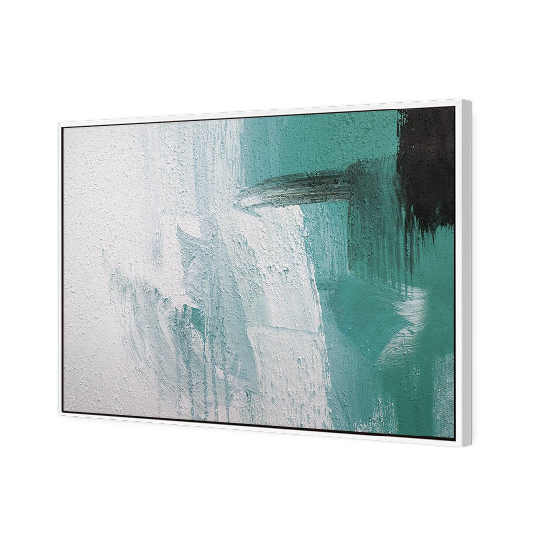 Nowhere to Run, Teal - Wall Art Designs - 1559_CR_H WAD_CP - MPY - 260 - M - S - S_45x30_S - 1550 - WHT