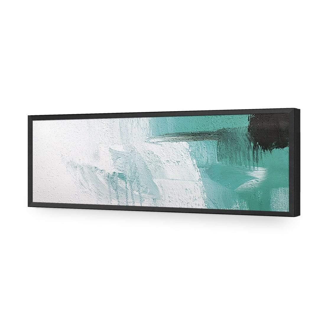 Nowhere to Run, Teal (long) - Wall Art Designs - 1559_CL_H WAD_AP - 030 - EDG_90x30_S - 2538 - BLK