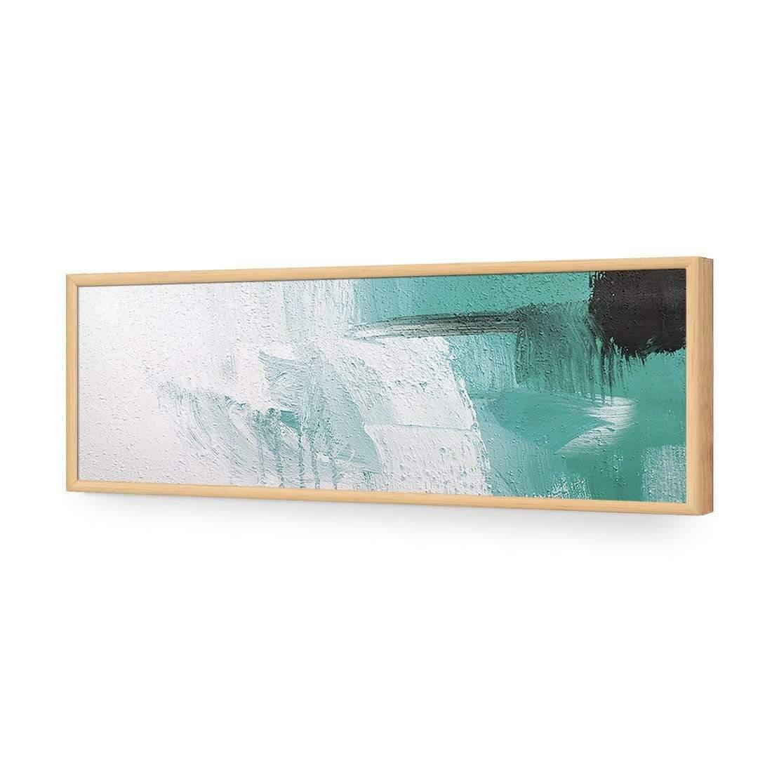 Nowhere to Run, Teal (long) - Wall Art Designs - 1559_CL_H WAD_AP - 030 - EDG_90x30_S - 2538 - OAK