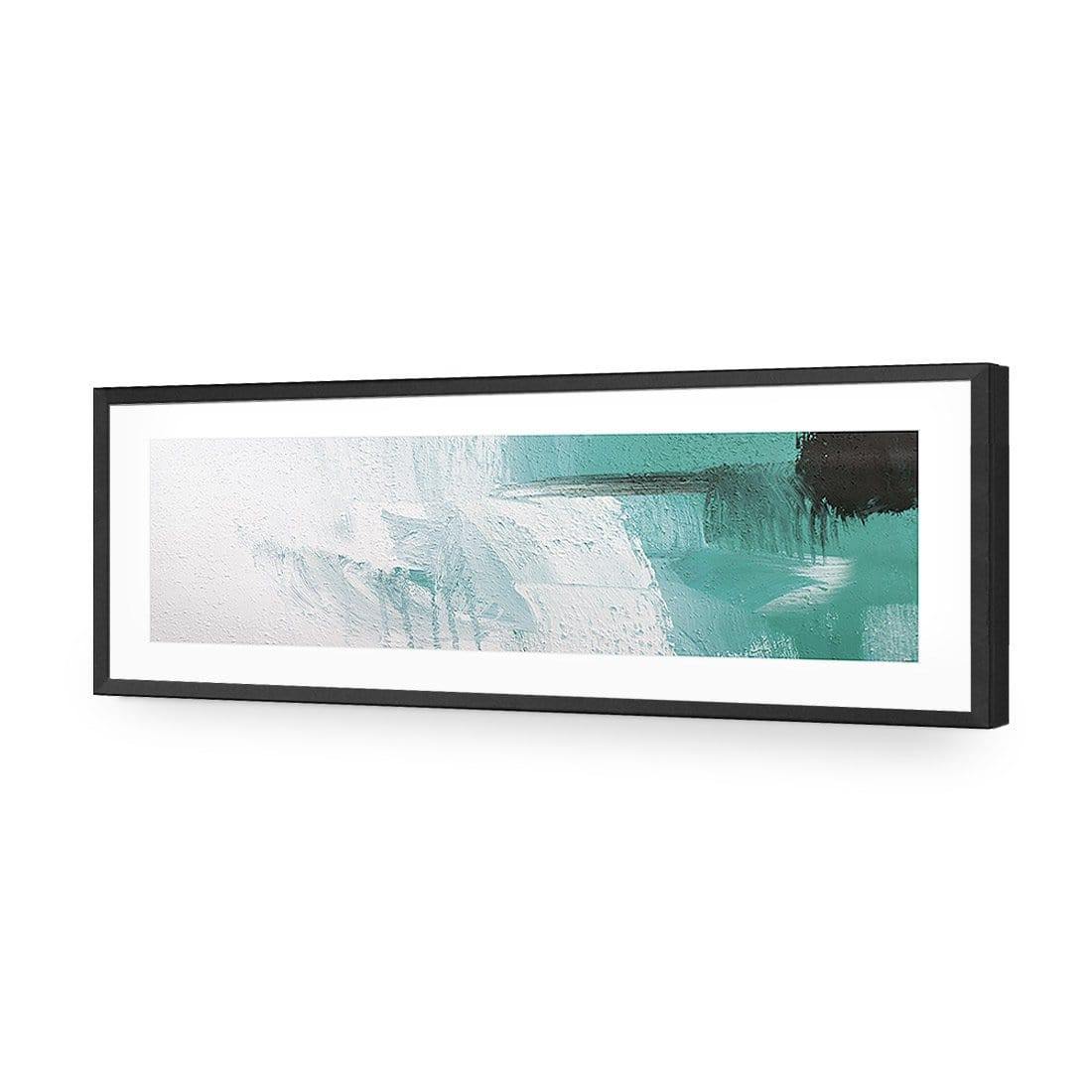 Nowhere to Run, Teal (long) - Wall Art Designs - 1559_CL_H WAD_AP - 030 - MAT_90x30_S - 2538 - BLK