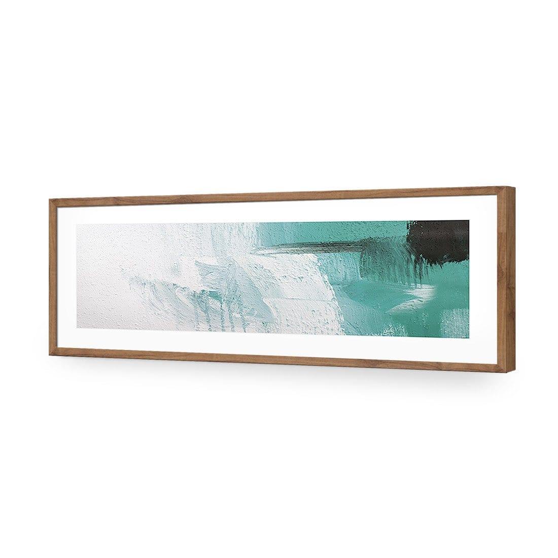 Nowhere to Run, Teal (long) - Wall Art Designs - 1559_CL_H WAD_AP - 030 - MAT_90x30_S - 2538 - NAT