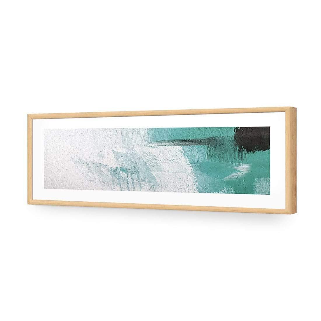 Nowhere to Run, Teal (long) - Wall Art Designs - 1559_CL_H WAD_AP - 030 - MAT_90x30_S - 2538 - OAK