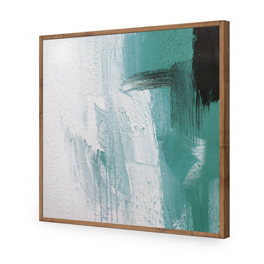 Nowhere to Run, Teal (square) - Wall Art Designs - 1559_CS_Q WAD_AP - 030 - EDG_37x37_S - 2538 - NAT