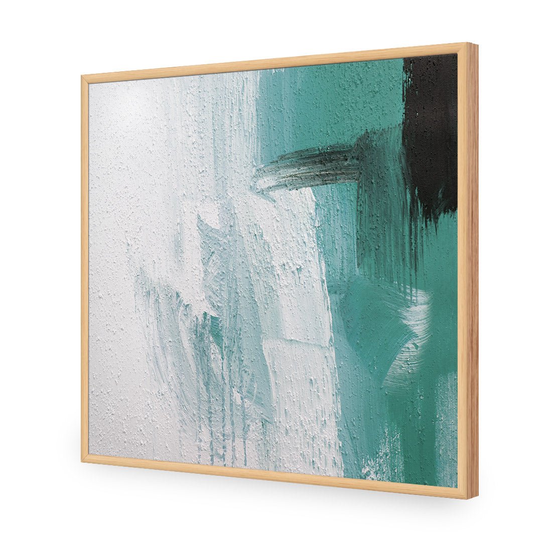 Nowhere to Run, Teal (square) - Wall Art Designs - 1559_CS_Q WAD_AP - 030 - EDG_37x37_S - 2538 - OAK