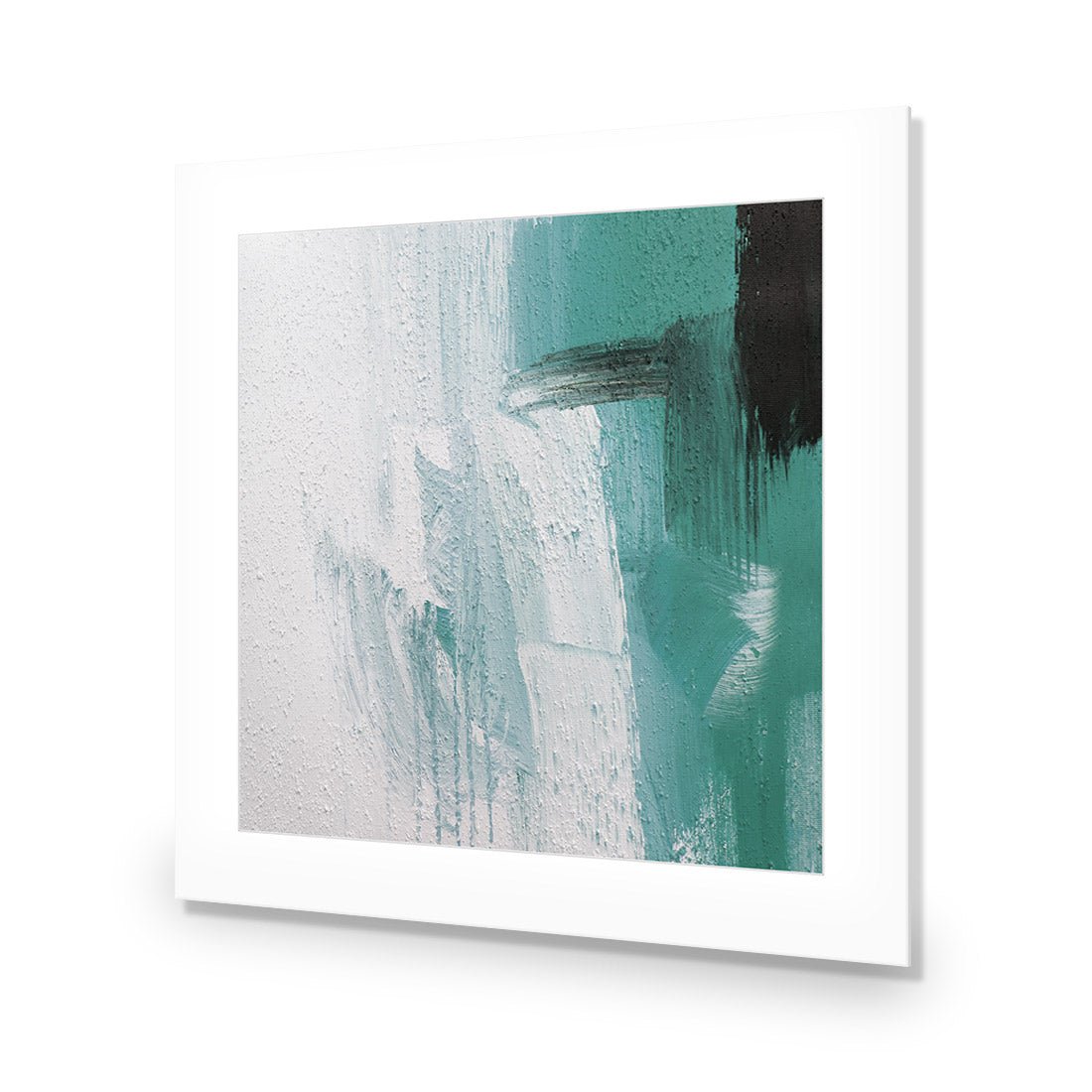 Nowhere to Run, Teal (square) - Wall Art Designs - 1559_CS_Q WAD_AP - 030 - MAT_37x37_NONE