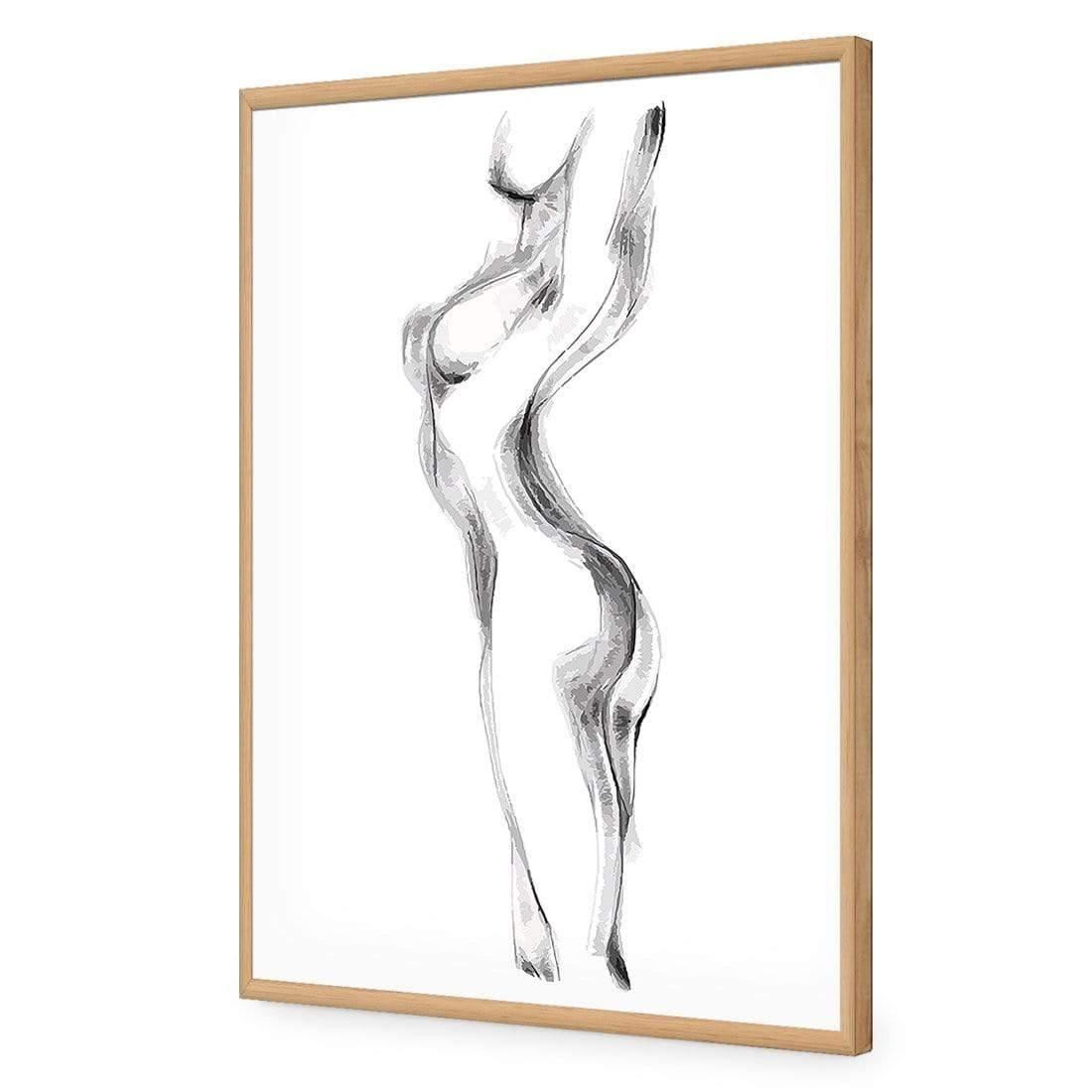 Nude Silhouette Arched - Wall Art Designs - 3290_AR_V WAD_AP - 030 - EDG_45x30_S - 2538 - OAK