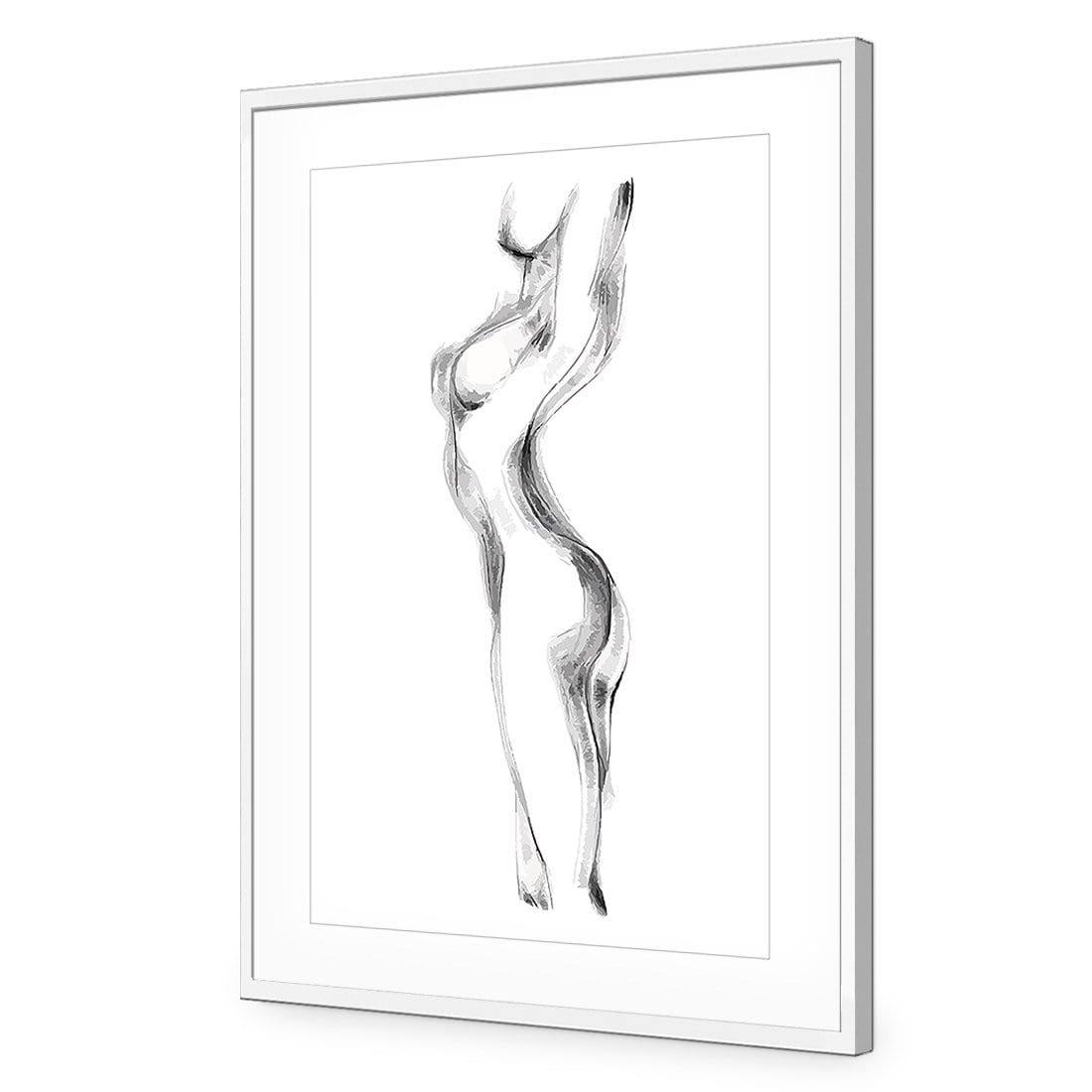 Nude Silhouette Arched - Wall Art Designs - 3290_AR_V WAD_AP - 030 - MAT_45x30_S - 2538 - WHT