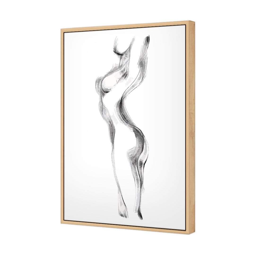 Nude Silhouette Arched - Wall Art Designs - 3290_AR_V WAD_CP - MPY - 260 - M - S - S_45x30_S - 1550 - OAK