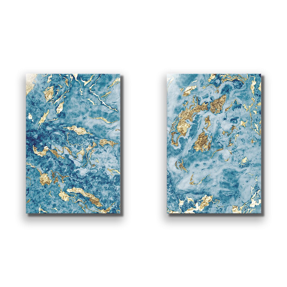 Nuggets Abstract Perfect Pair - Wall Art Designs - SET2_5022_AR_V WAD_AP - 030 - EDG_45x30_NONE