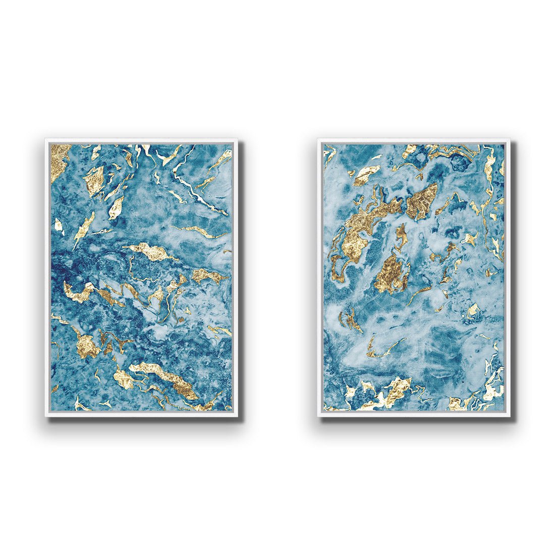 Nuggets Abstract Perfect Pair - Wall Art Designs - SET2_5022_AR_V WAD_CP - MPY - 260 - M - S - S_45x30_S - 1550 - WHT