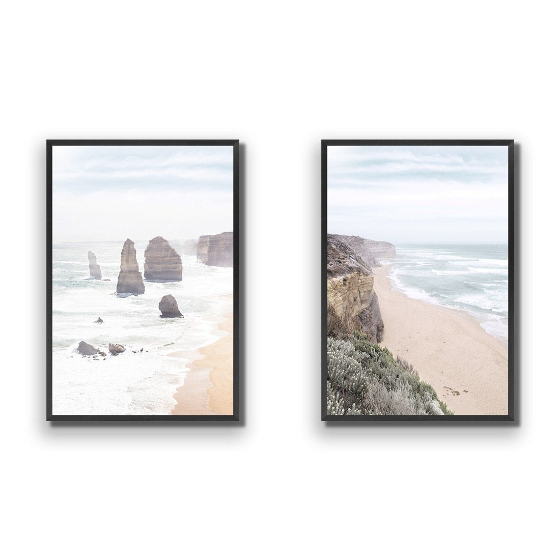 Ocean Romance Perfect Pair - Wall Art Designs - SET2_5016_AR_V WAD_AP - 030 - EDG_45x30_S - 2538 - BLK