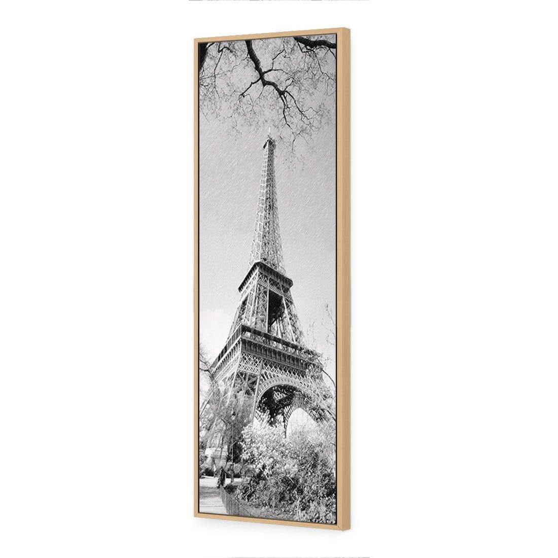 Old Time Eiffel Tower Sketch (Long) - Wall Art Designs - 427_EL_V WAD_CP - MPY - 260 - M - S - S_60x20_NONE