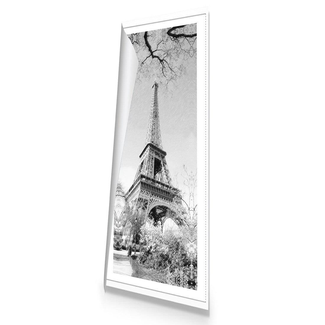 Old Time Eiffel Tower Sketch (Long) - Wall Art Designs - 427_EL_V WAD_CP - MPY - 260 - M - S - S_60x20_NONE