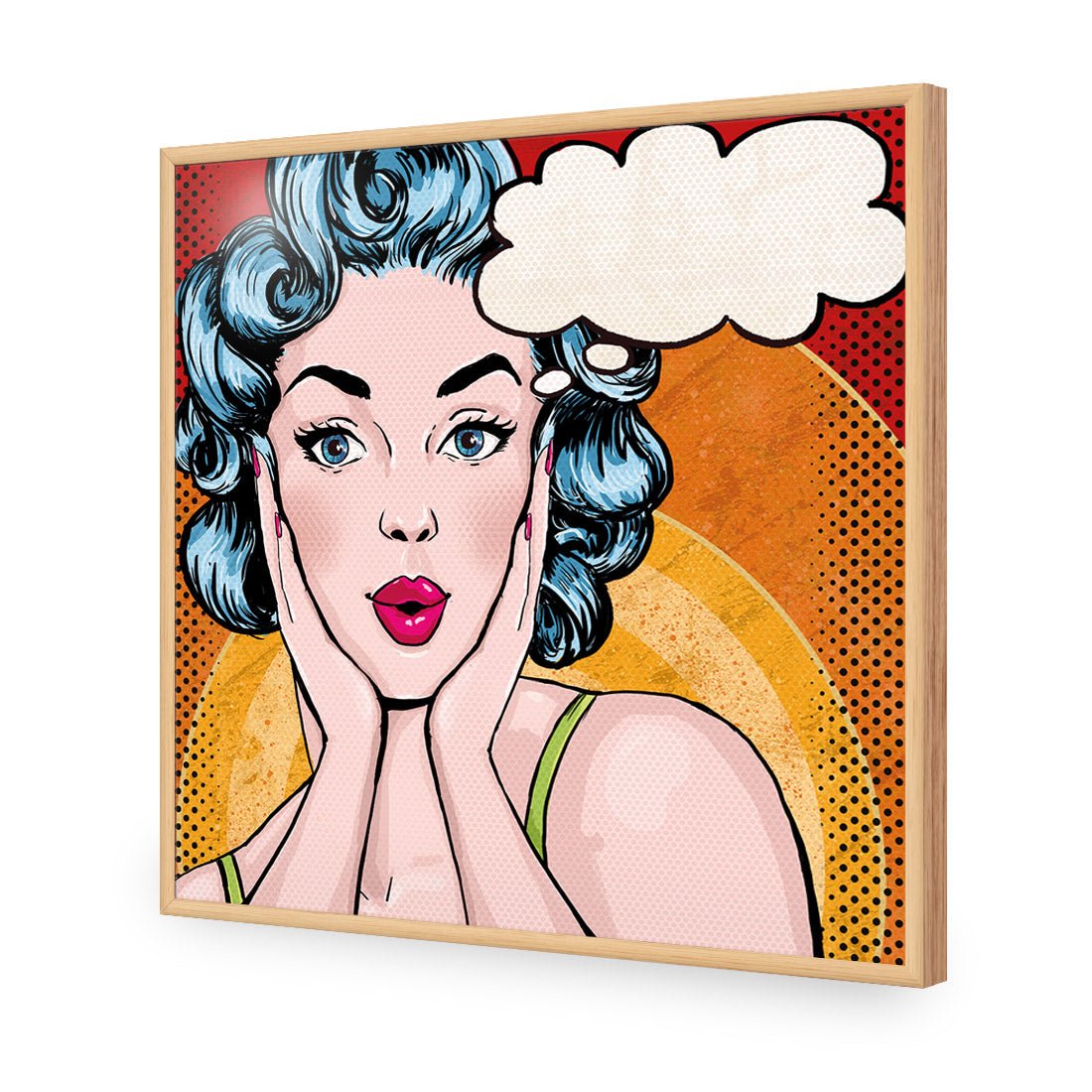 Ooh! Really! (square) - Wall Art Designs - 2193_AS_Q WAD_AP - 030 - EDG_37x37_S - 2538 - OAK