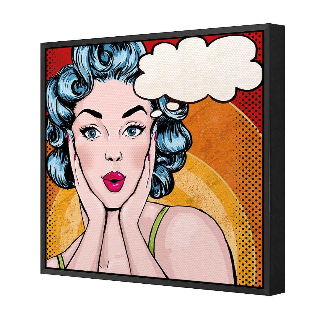 Ooh! Really! (square) - Wall Art Designs - 2193_AS_Q WAD_CP - MPY - 260 - M - S - S_37x37_S - 1550 - BLK