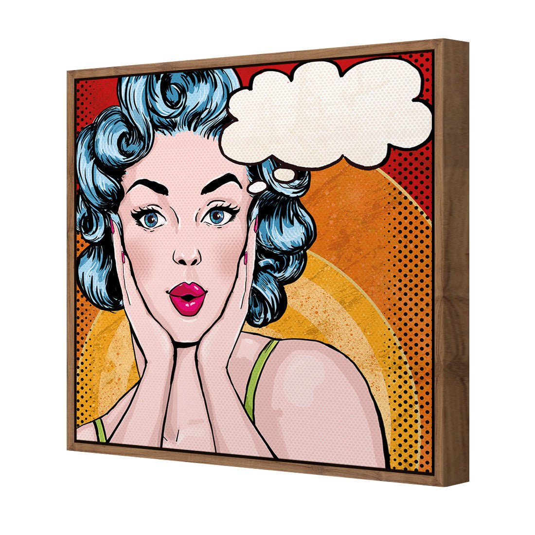 Ooh! Really! (square) - Wall Art Designs - 2193_AS_Q WAD_CP - MPY - 260 - M - S - S_37x37_S - 1550 - NAT