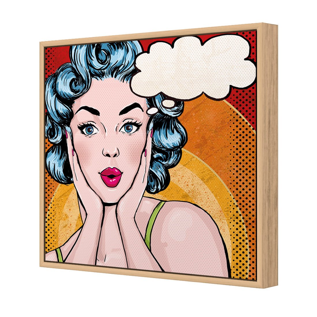 Ooh! Really! (square) - Wall Art Designs - 2193_AS_Q WAD_CP - MPY - 260 - M - S - S_37x37_S - 1550 - OAK