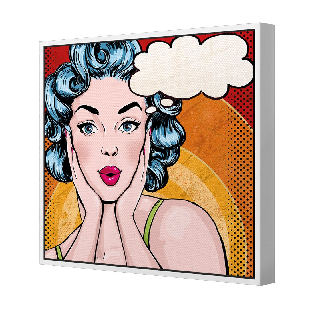 Ooh! Really! (square) - Wall Art Designs - 2193_AS_Q WAD_CP - MPY - 260 - M - S - S_37x37_S - 1550 - WHT