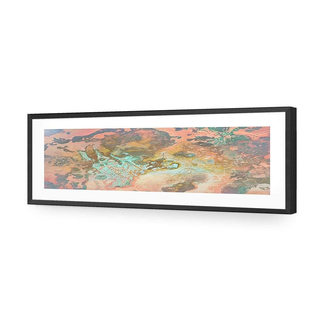 Opal (long) Abstract Wall Art - Wall Art Designs - 701_AL_H WAD_AP - 030 - MAT_90x30_S - 2538 - BLK