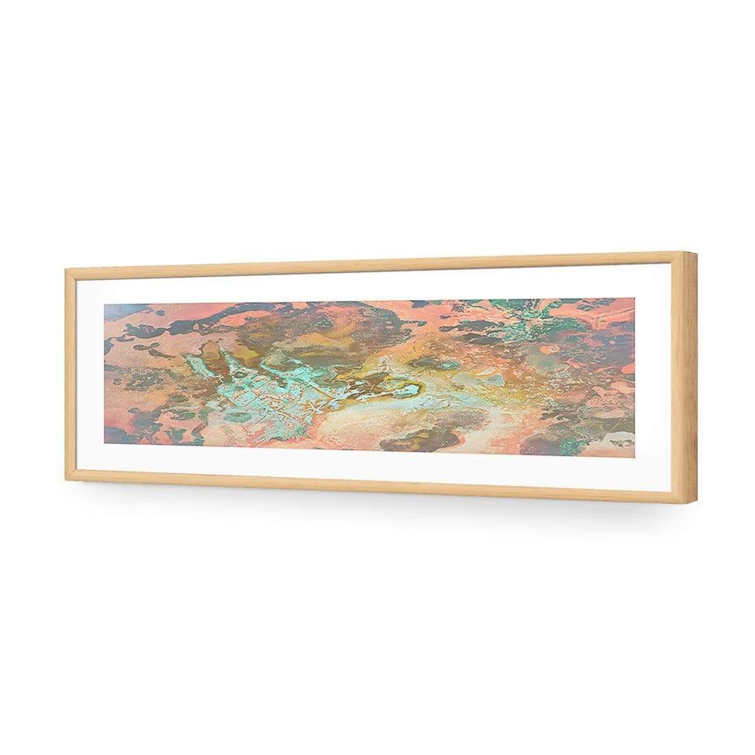 Opal (long) Abstract Wall Art - Wall Art Designs - 701_AL_H WAD_AP - 030 - MAT_90x30_S - 2538 - OAK