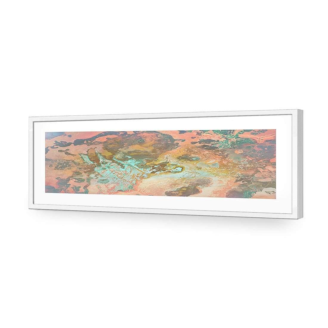 Opal (long) Abstract Wall Art - Wall Art Designs - 701_AL_H WAD_AP - 030 - MAT_90x30_S - 2538 - WHT