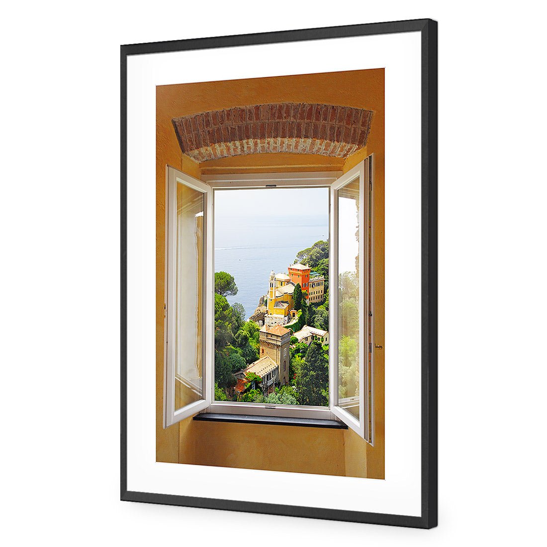 Open Window in Italy - Wall Art Designs - 755_AR_V WAD_CP - MPY - 260 - M - S - S_45x30_NONE