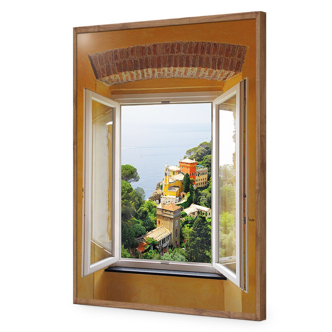 Open Window in Italy - Wall Art Designs - 755_AR_V WAD_CP - MPY - 260 - M - S - S_45x30_NONE