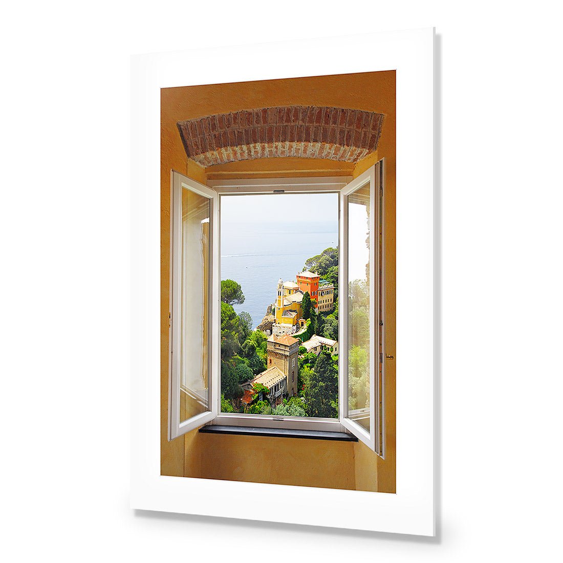 Open Window in Italy - Wall Art Designs - 755_AR_V WAD_CP - MPY - 260 - M - S - S_45x30_NONE