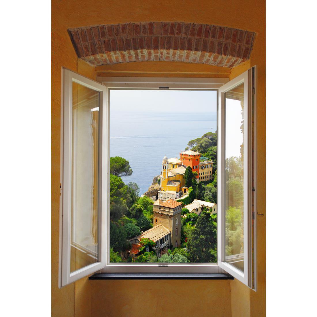 Open Window in Italy - Wall Art Designs - 755_AR_V WAD_CP - MPY - 260 - M - S - S_45x30_NONE