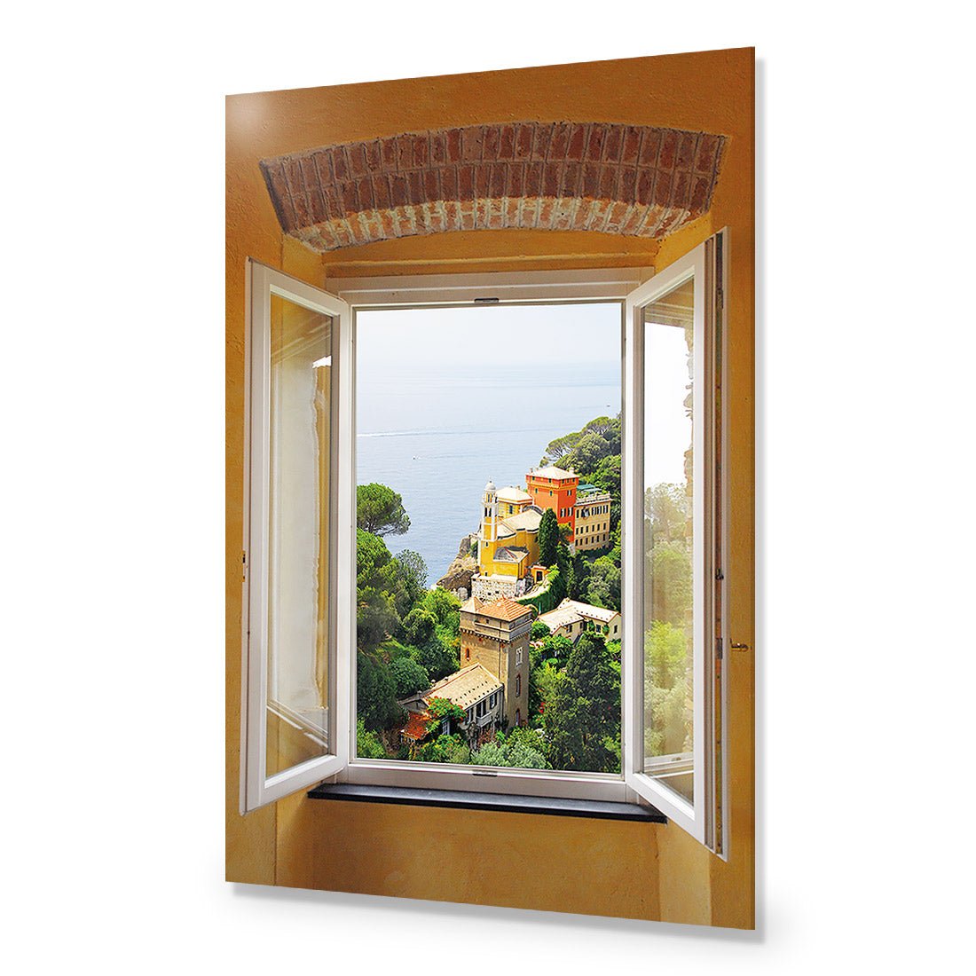 Open Window in Italy - Wall Art Designs - 755_AR_V WAD_CP - MPY - 260 - M - S - S_45x30_NONE