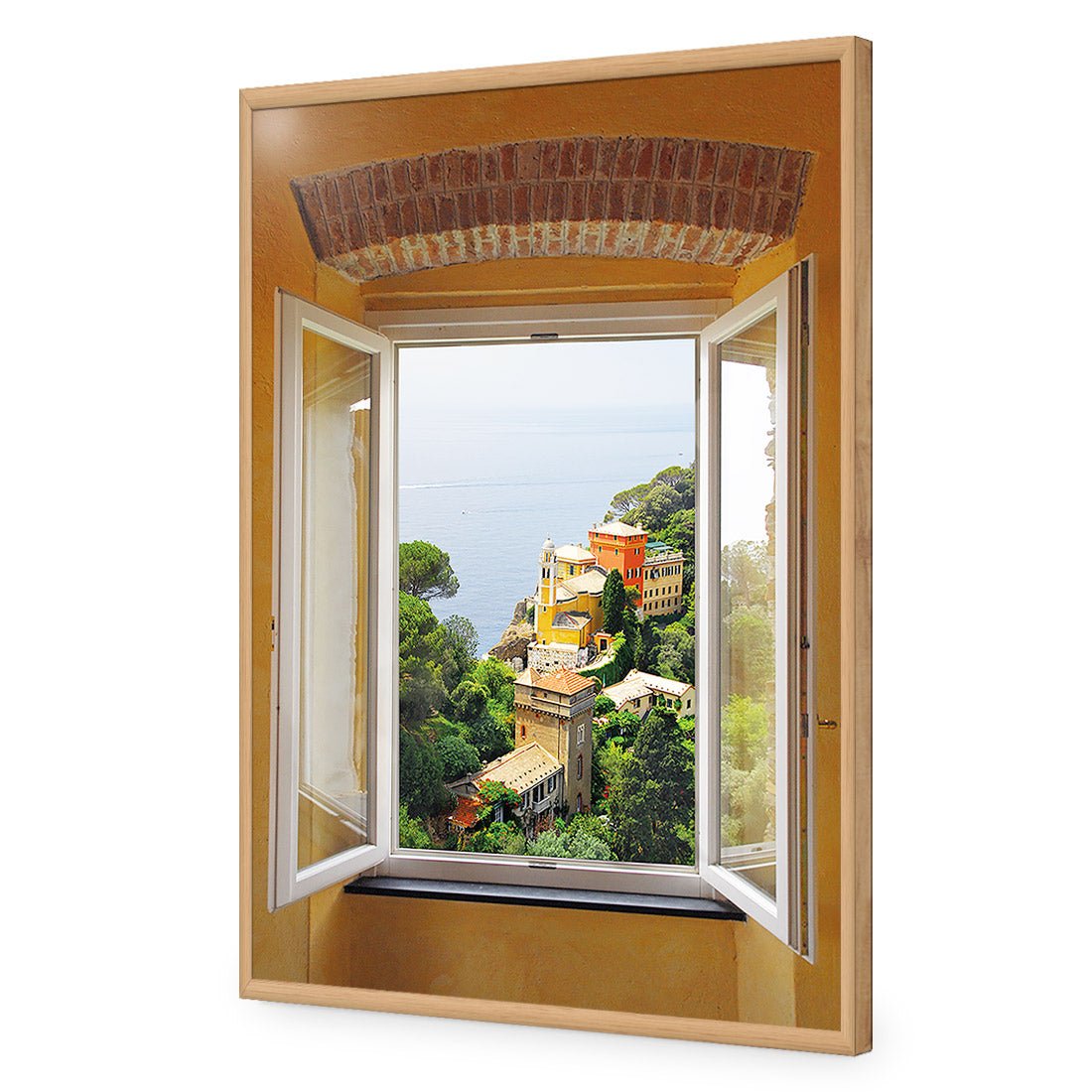 Open Window in Italy - Wall Art Designs - 755_AR_V WAD_CP - MPY - 260 - M - S - S_45x30_NONE