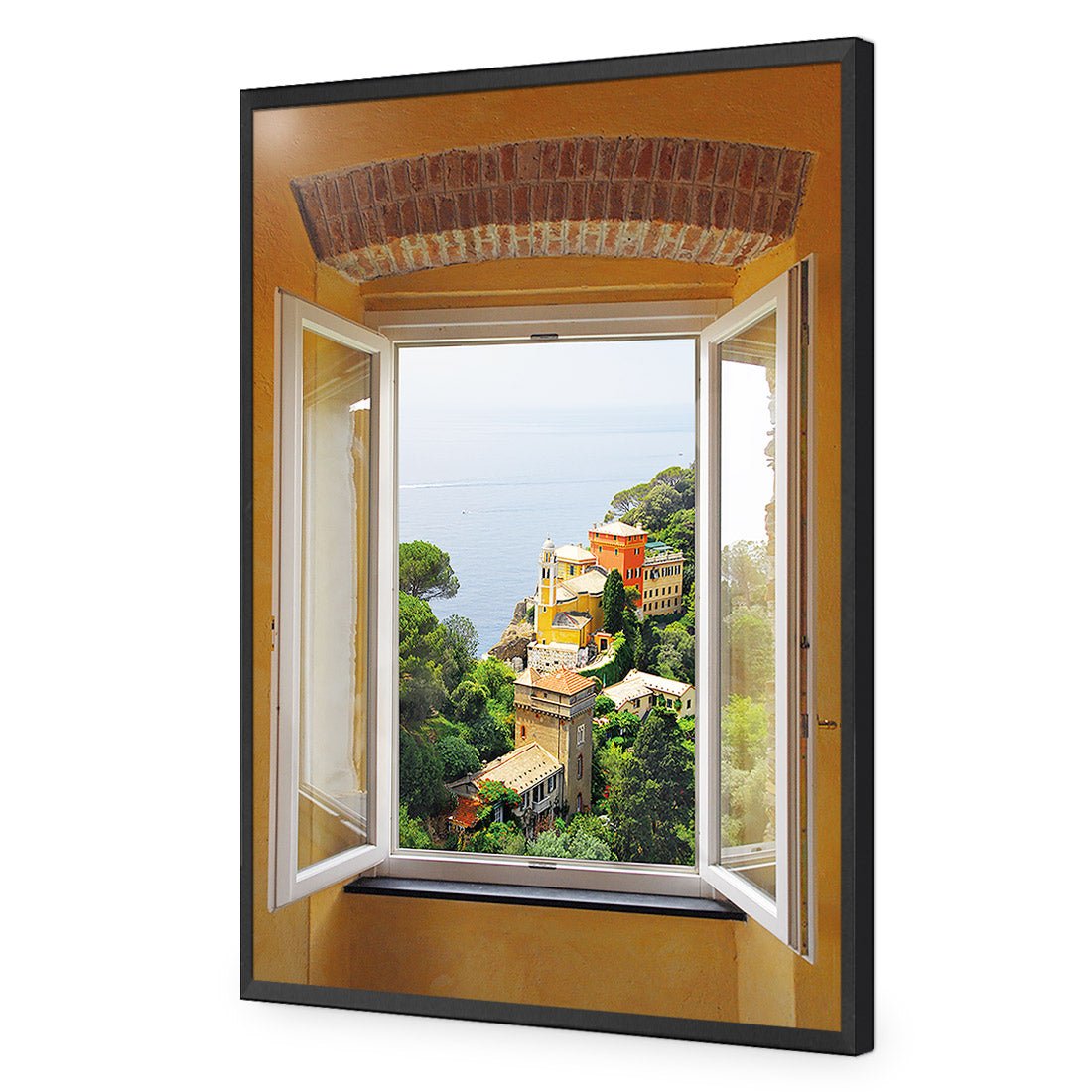 Open Window in Italy - Wall Art Designs - 755_AR_V WAD_CP - MPY - 260 - M - S - S_45x30_NONE