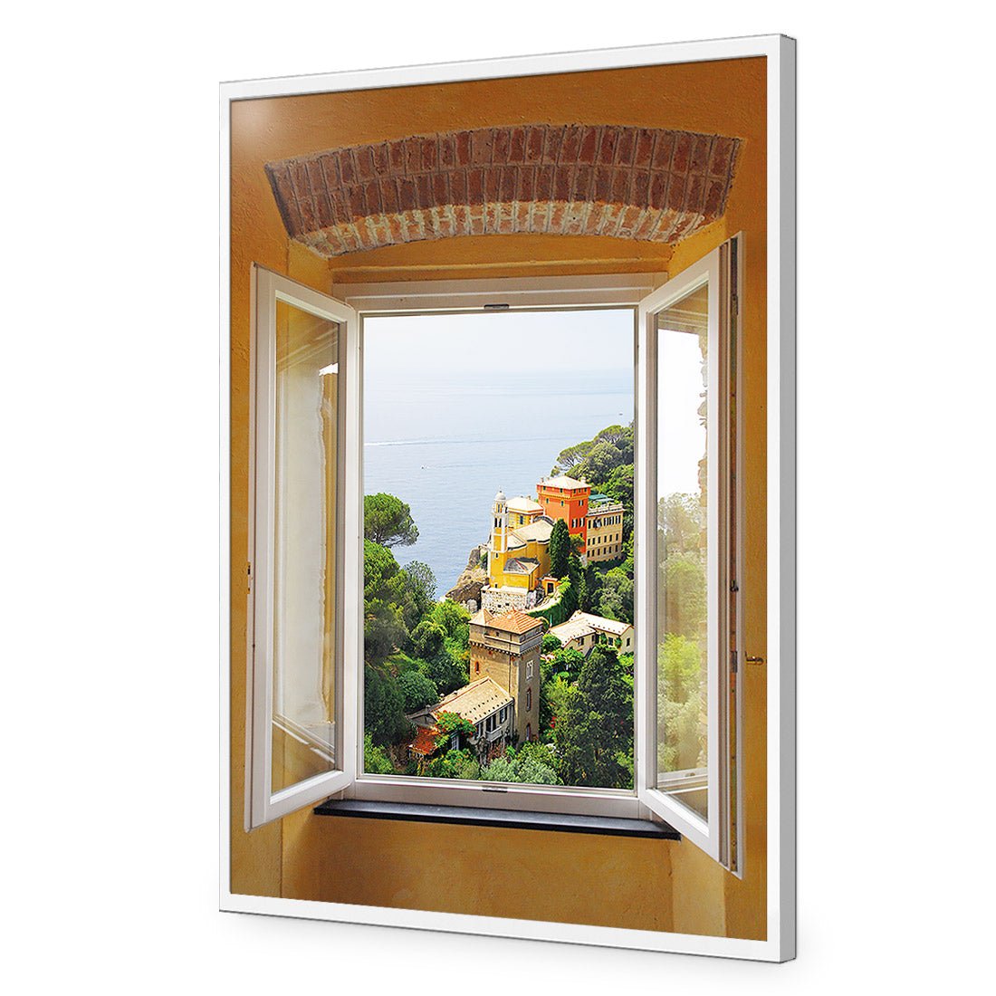 Open Window in Italy - Wall Art Designs - 755_AR_V WAD_CP - MPY - 260 - M - S - S_45x30_NONE