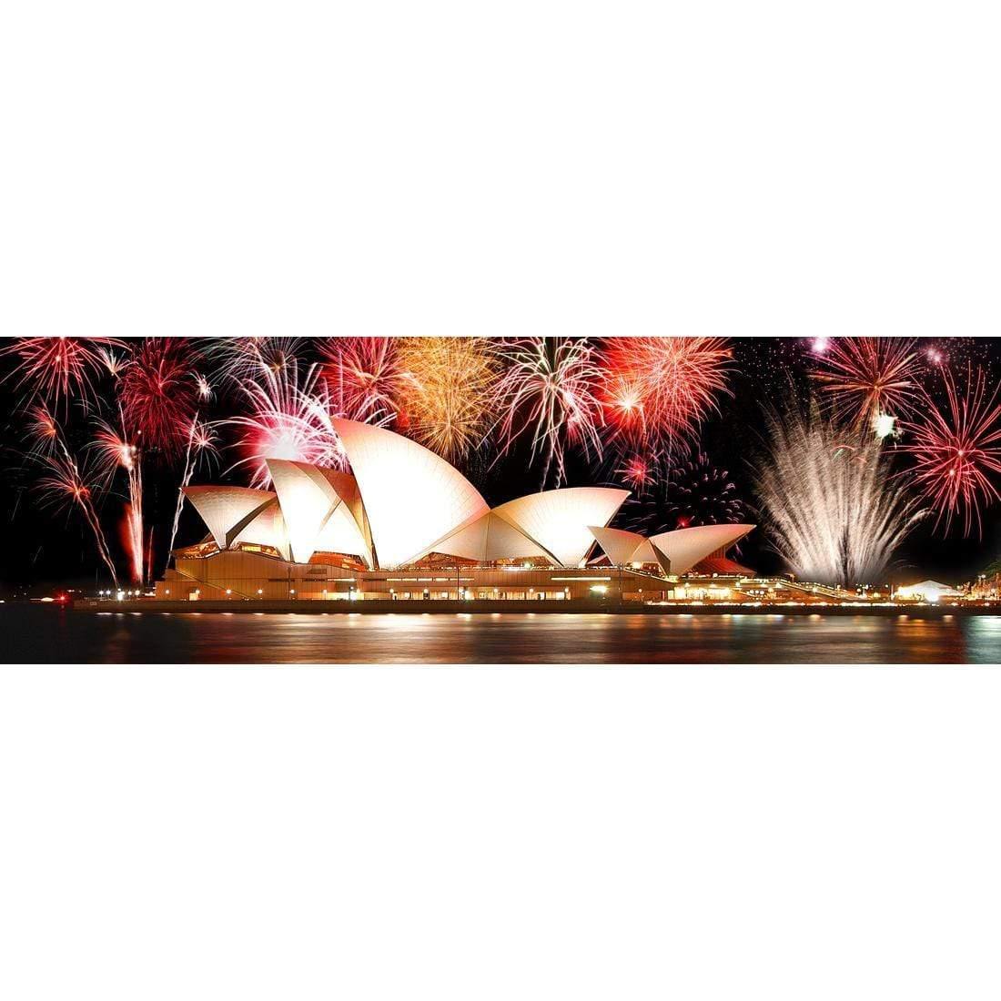 Opera House with Sydney Fireworks (long) - Wall Art Designs - 1100_AL_H WAD_CP - MPY - 260 - M - S - S_60x20_NONE