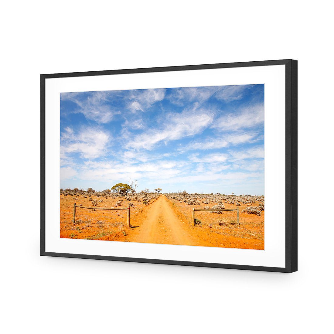 Outback Road (rectangle) - Wall Art Designs - 1168_AR_H WAD_AP - 030 - MAT_45x30_S - 2538 - BLK