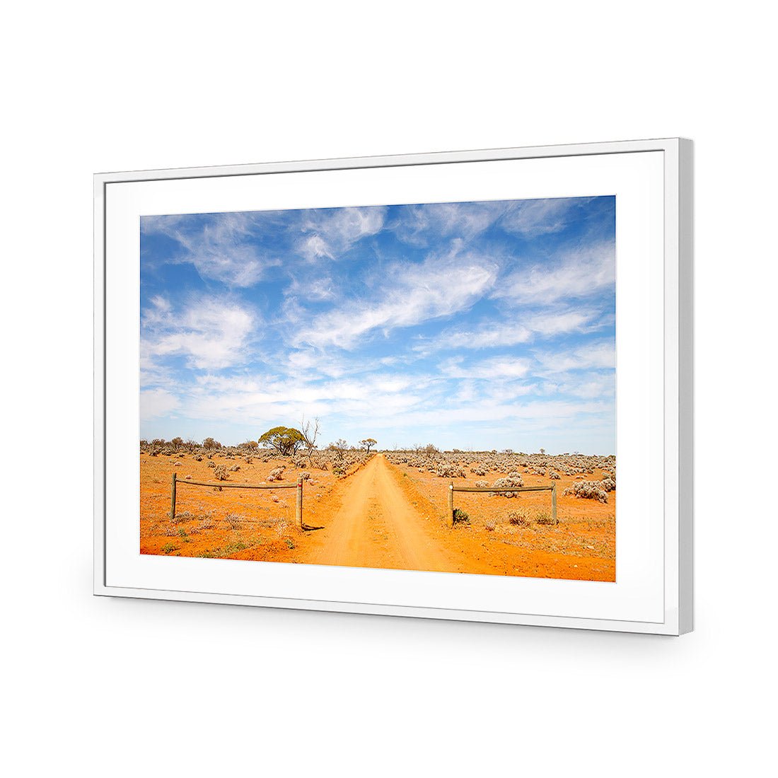 Outback Road (rectangle) - Wall Art Designs - 1168_AR_H WAD_AP - 030 - MAT_45x30_S - 2538 - WHT