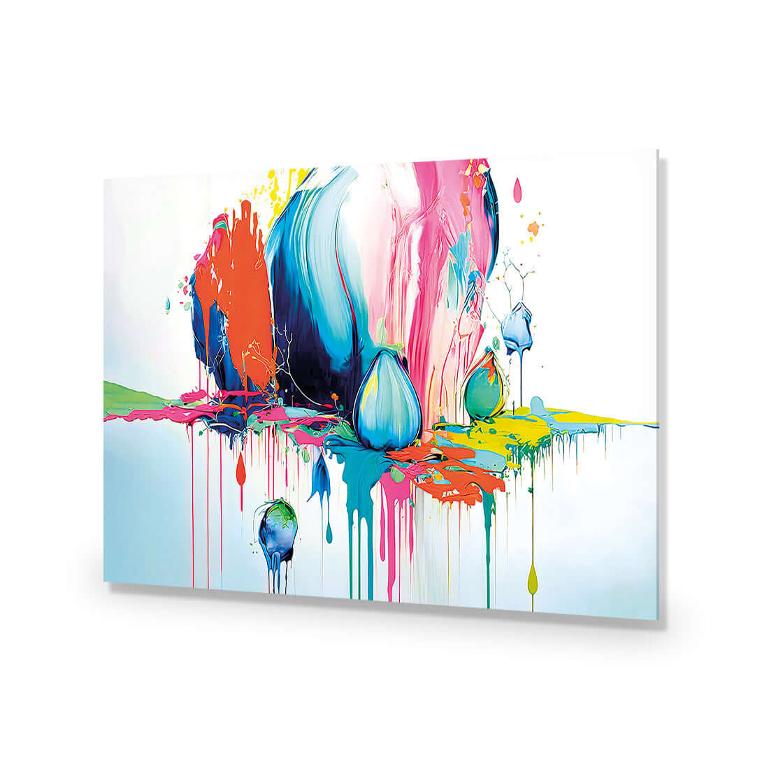 Paint Drip Buds (Rectangle) - Wall Art Designs - WB_100216_AR_H WAD_AP - 030 - EDG_45x30_NONE