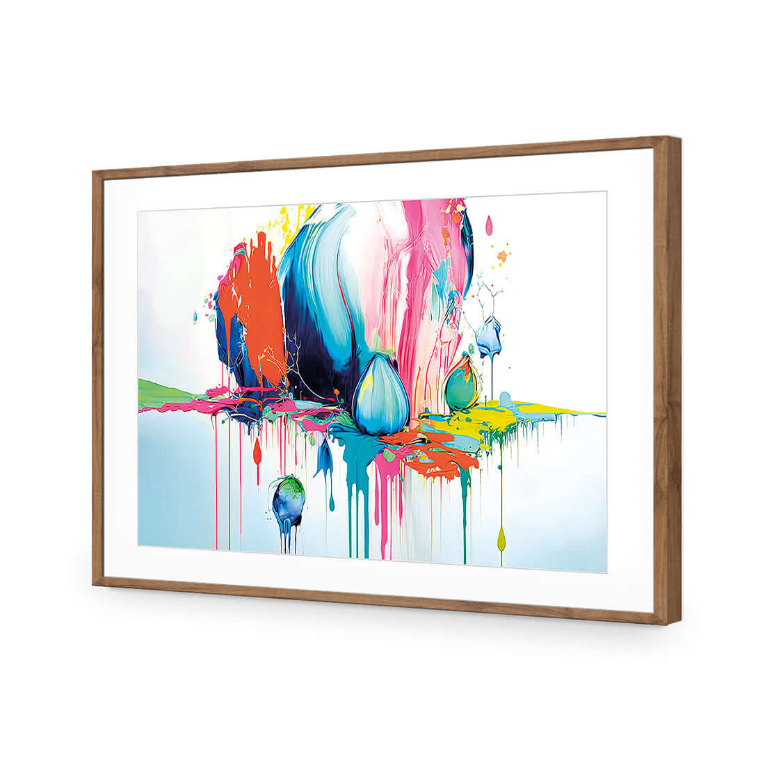 Paint Drip Buds (Rectangle) - Wall Art Designs - WB_100216_AR_H WAD_AP - 030 - MAT_45x30_S - 2538 - NAT