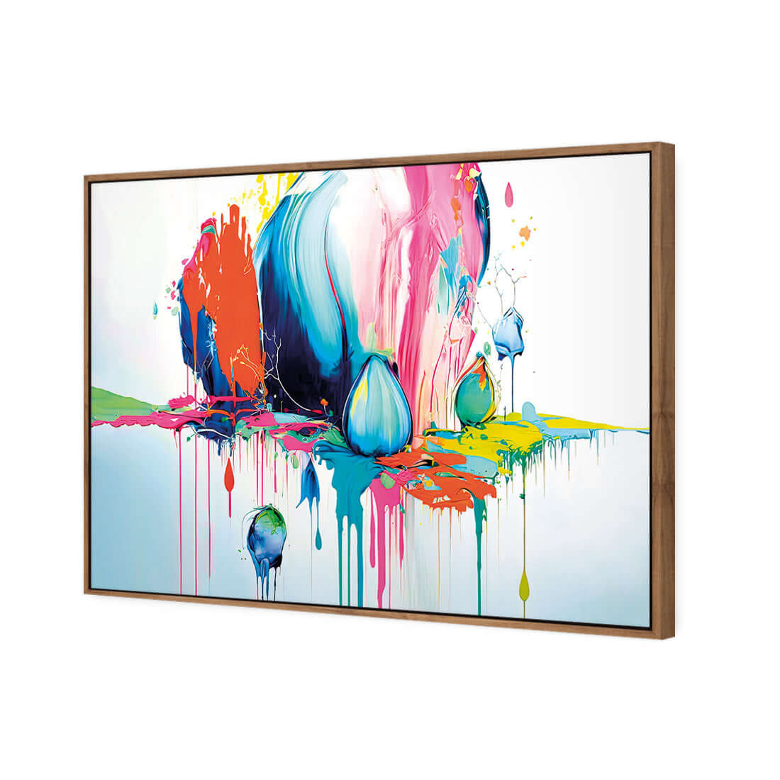 Paint Drip Buds (Rectangle) - Wall Art Designs - WB_100216_AR_H WAD_CP - MPY - 260 - M - S - S_45x30_S - 1550 - NAT