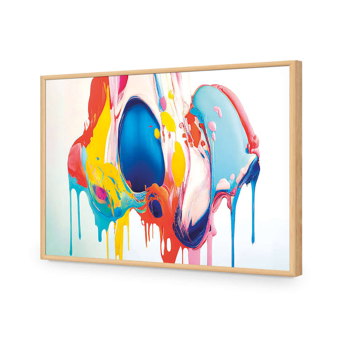 Paint Drip Pods (Rectangle) - Wall Art Designs - WB_100215_AR_H WAD_AP - 030 - EDG_45x30_S - 2538 - OAK