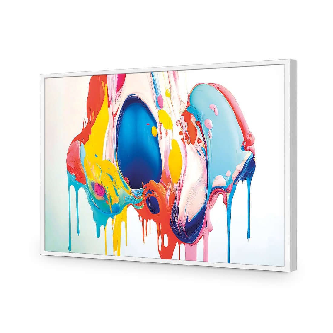 Paint Drip Pods (Rectangle) - Wall Art Designs - WB_100215_AR_H WAD_AP - 030 - EDG_45x30_S - 2538 - WHT