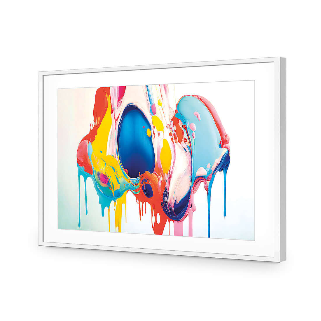 Paint Drip Pods (Rectangle) - Wall Art Designs - WB_100215_AR_H WAD_AP - 030 - MAT_45x30_S - 2538 - WHT