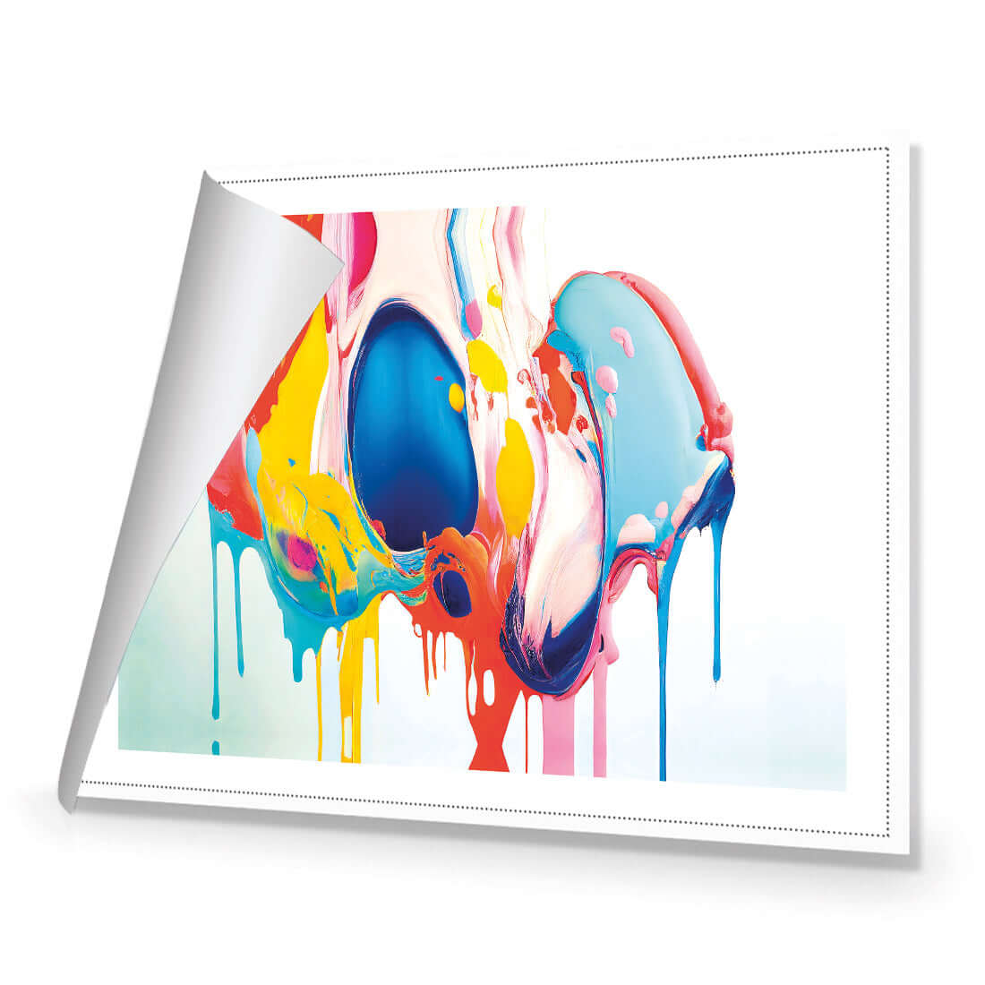 Paint Drip Pods (Rectangle) - Wall Art Designs - WB_100215_AR_H WAD_CP - MPY - 260 - M - R_45x30_NONE