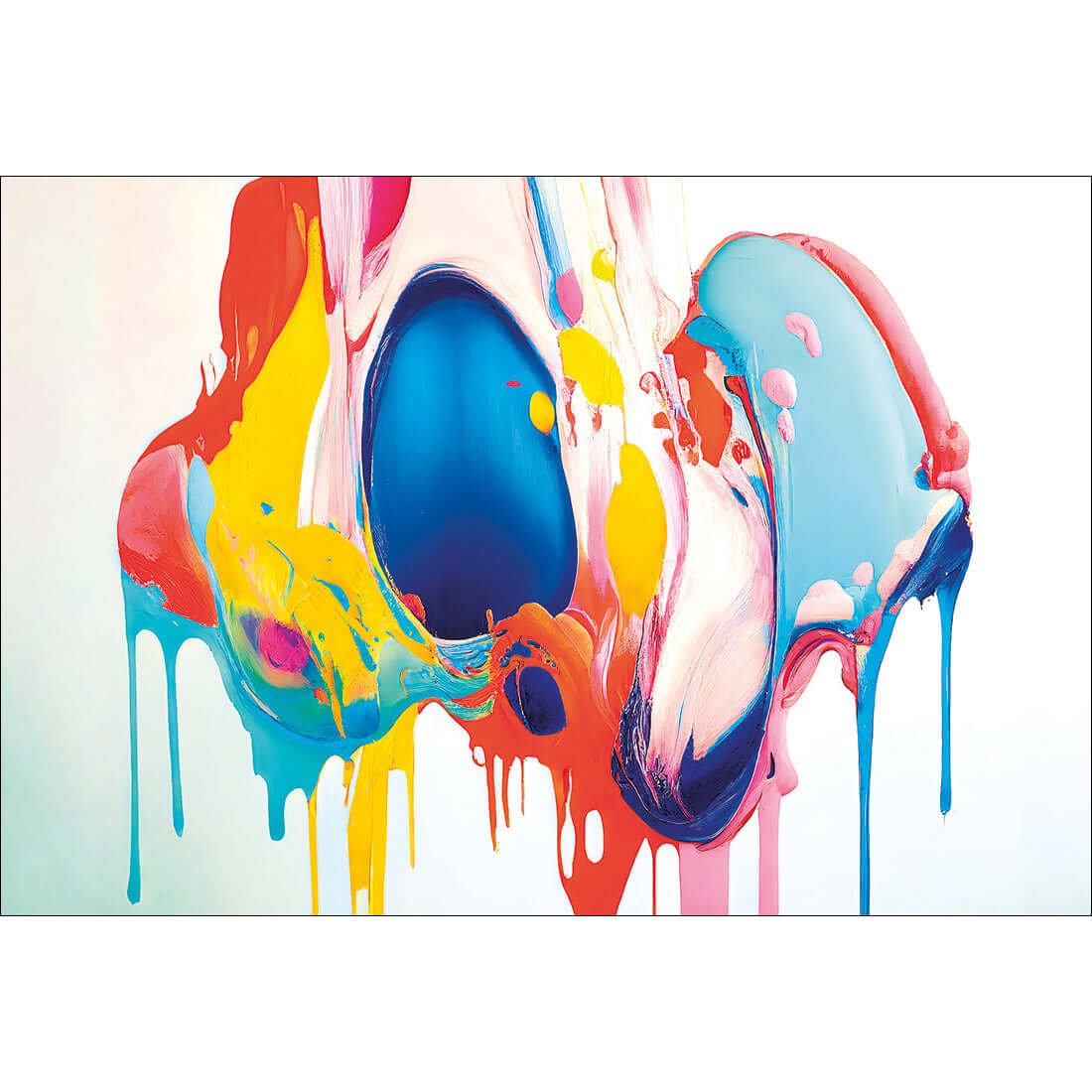 Paint Drip Pods (Rectangle) - Wall Art Designs - WB_100215_AR_H WAD_CP - MPY - 260 - M - S - S_45x30_NONE