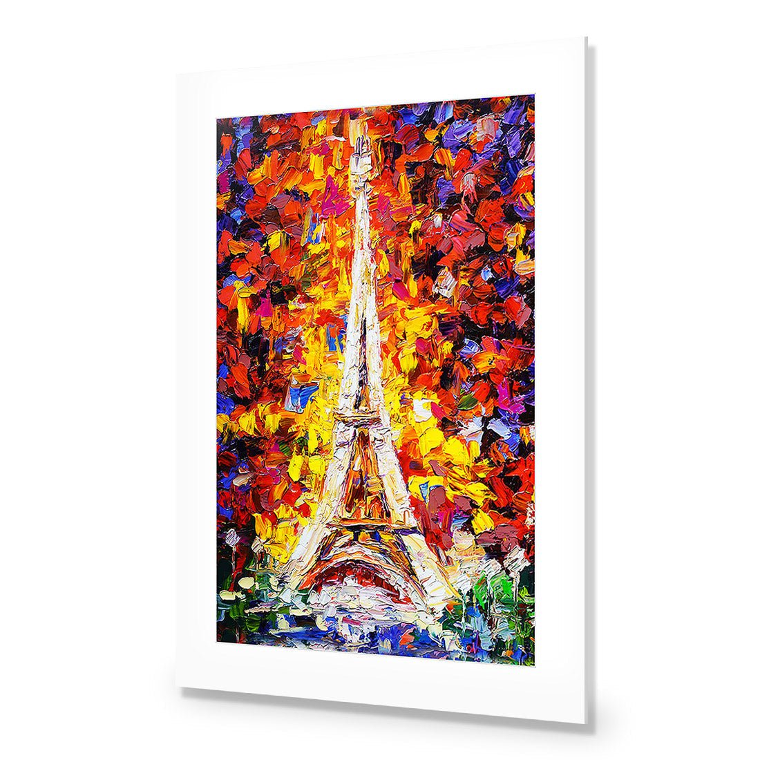 Painted Eiffel Tower - Wall Art Designs - 723_AR_V WAD_AP - 030 - MAT_45x30_NONE