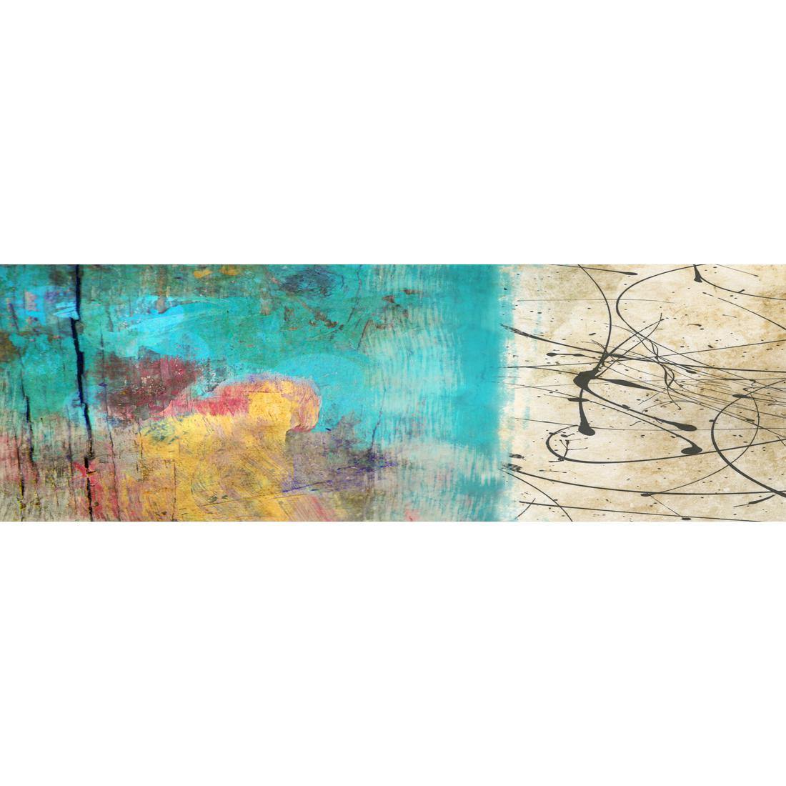 Painted Grunge Splatter (long) - Wall Art Designs - 1537_AL_H WAD_CP - MPY - 260 - M - S - S_60x20_NONE