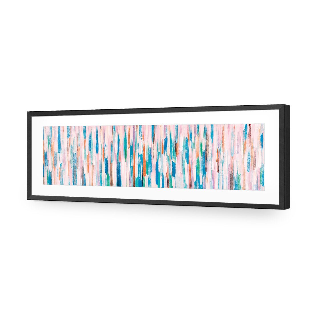 Painted Rain, Pastel (Long) - Wall Art Designs - 2758_GL_H WAD_CP - MPY - 260 - M - S - S_60x20_NONE