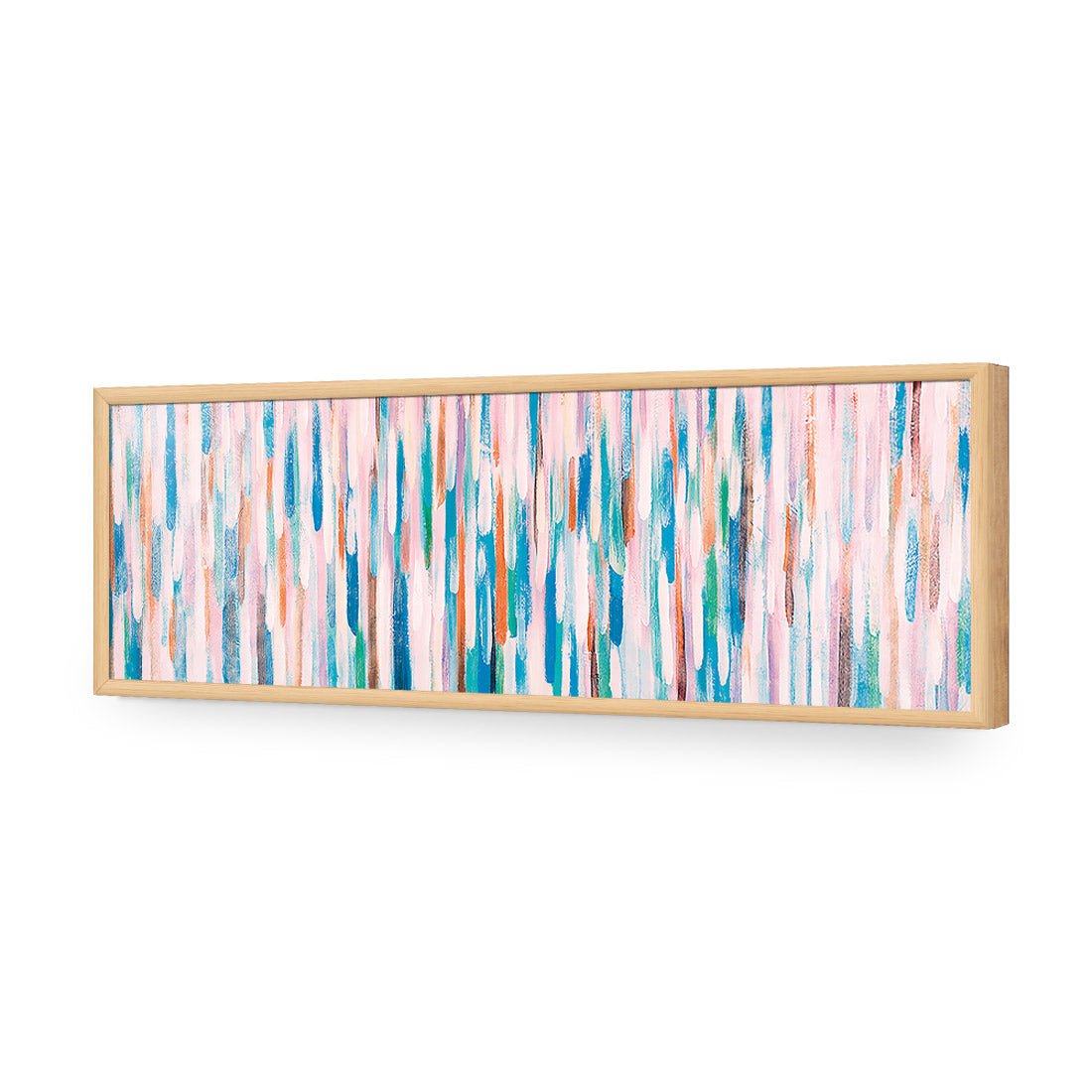 Painted Rain, Pastel (Long) - Wall Art Designs - 2758_GL_H WAD_CP - MPY - 260 - M - S - S_60x20_NONE